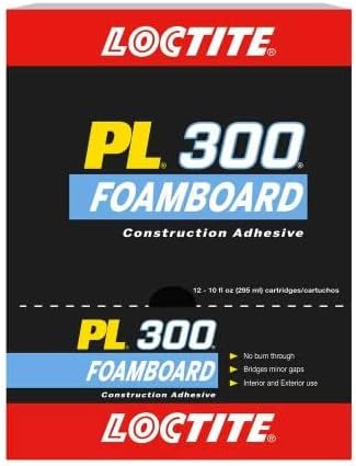 Loctite PL300 Foamboard Adhesive, 10 fl oz, Cartridge (Pack of 12) - Image 4