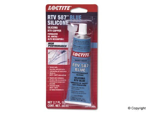 LOCTITE RTV 587 Blue High-Performance Silicone Gasket Maker: Sensor-Safe, Flexible, Non-Corrosive, Oil Resistance, Joint Movement Valves | Blue, 80 ml Tube (PN: 37465-491983) - Image 2