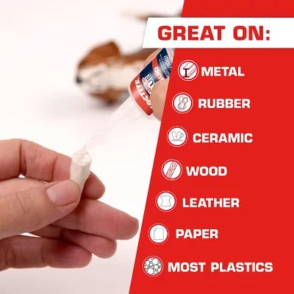 Loctite 230992 Super Glue Liquid Longneck Bottle, Clear, 0.18 fl oz Bottle (Pack of 1) - Image 3