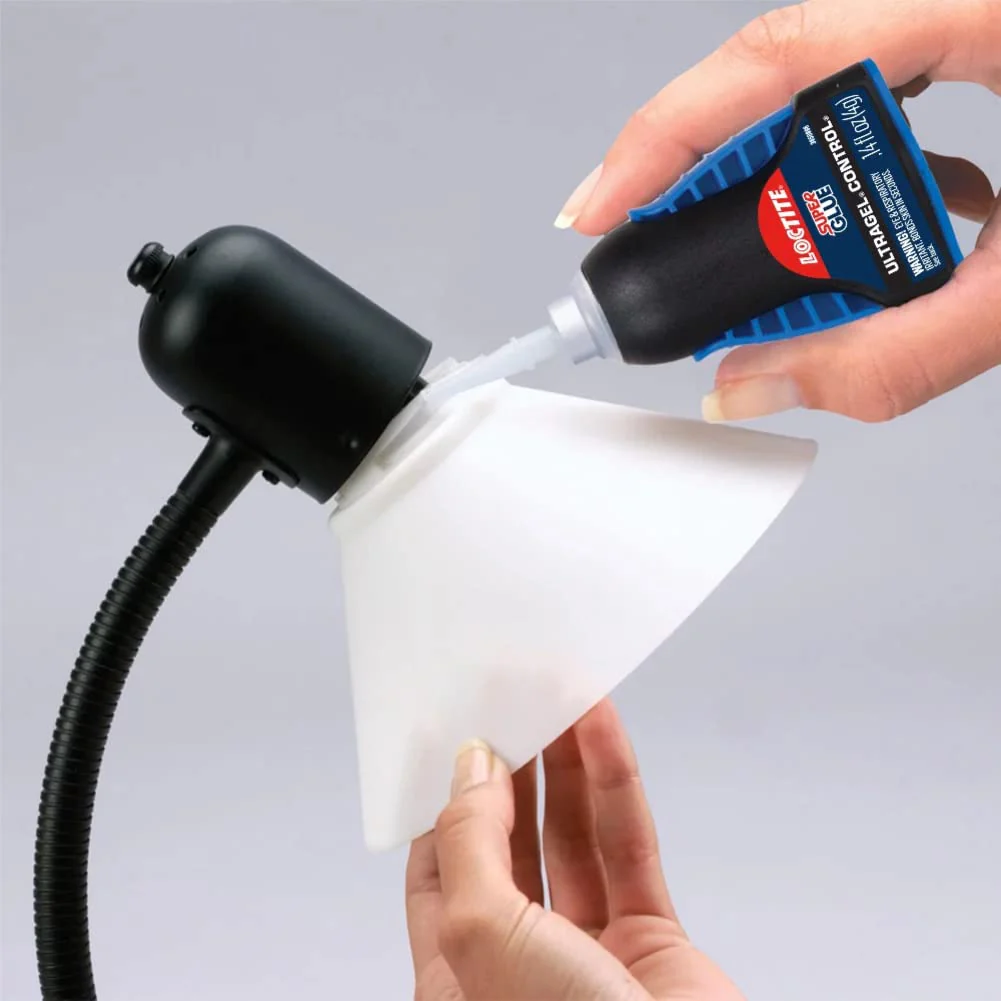 Loctite Super Glue Ultra Gel Control, Clear, 0.14 fl oz Bottle (Pack of 6) - Image 6