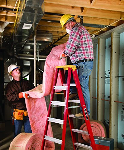 Louisville Ladder 8-Foot Fiberglass Step Ladder with 300lbs. Load Capacity - Image 4