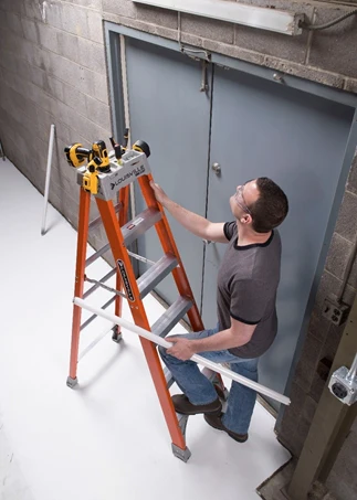 Louisville Ladder 6-Foot Fiberglass Step Ladder, 300-Pound Capacity - Image 6