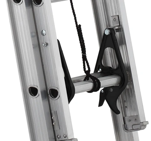 Louisville Ladder 40-Foot Aluminum Extension Ladder with 300lbs Capacity - Image 2