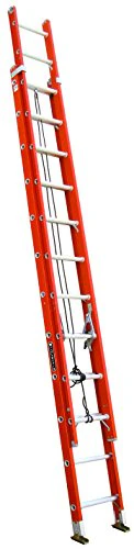 Louisville Ladder 16-Foot Fiberglass Extension Ladder 300-Pound Capacity - Image 2