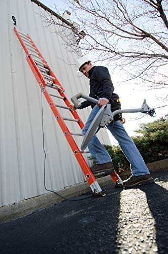 Louisville Ladder 16-Foot Fiberglass Extension Ladder 300-Pound Capacity - Image 5