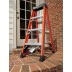 Louisville Fiberglass 375 Lbs. 4-Foot Fiberglass Duty Ladder - Image 3