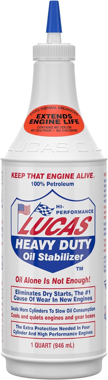Lucas 10001-12PK Heavy Duty Oil Stabilizer - 32 oz., (Pack of 12) - Image 3