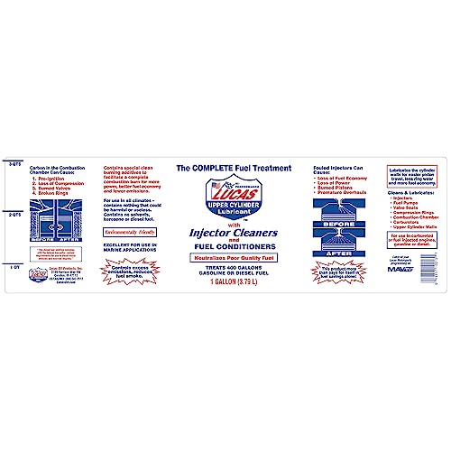 Lucas 10003 Upper Cylinder Lubrication & Injector Cleaner 32 oz. - Image 3