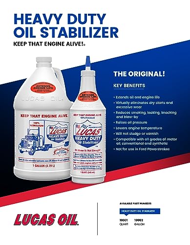 Lucas Oil 10002 Heavy Duty Oil Stabilizer - 1 Gallon - Image 6