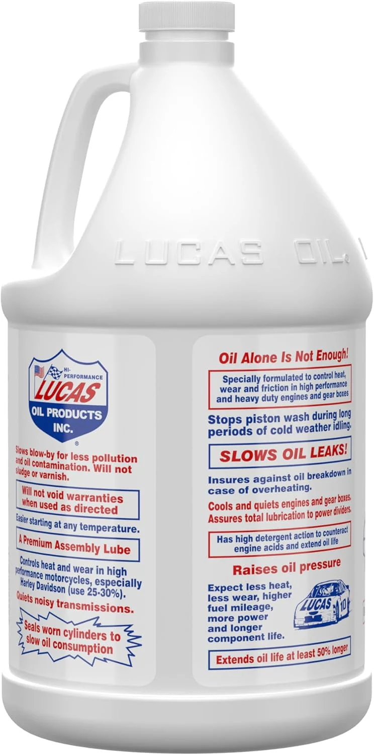 Lucas Oil 10002 Heavy Duty Oil Stabilizer - 1 Gallon/128 Ounces (Pack of 4) - Image 5