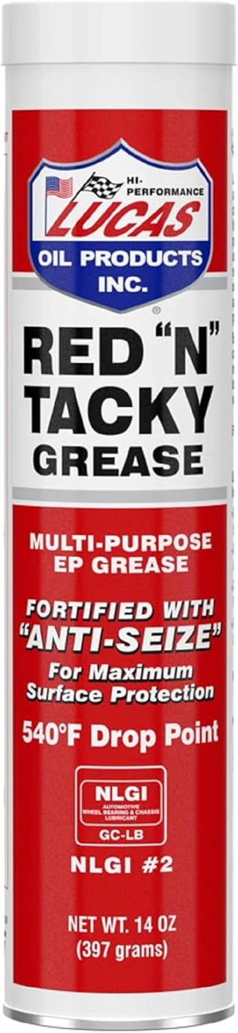 Lucas Oil 10005 Red 'N' Tacky Grease - 14 Ounce - Image 2