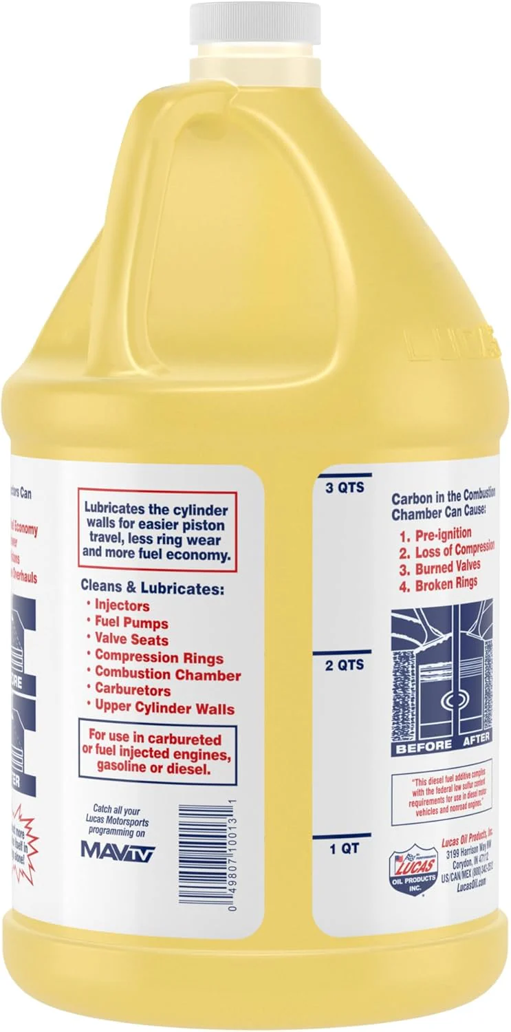 Lucas Oil 10013 Fuel Treatment - 1 Gallon (Pack of 4) 1 Gallon 4 - Image 3