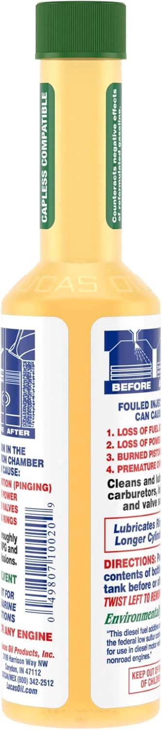 Lucas Oil 10020-PK24 Fuel Treatment - 5.25 Ounce (Pack of 24) - Image 3