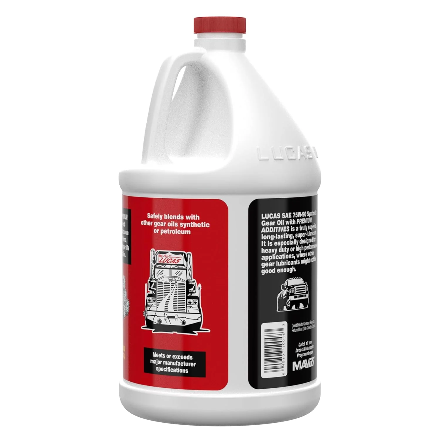 Lucas Oil 10048-PK4 75W90 Synthetic Gear Oil - 1 Gallon Jug, Pack of 4 - Image 3
