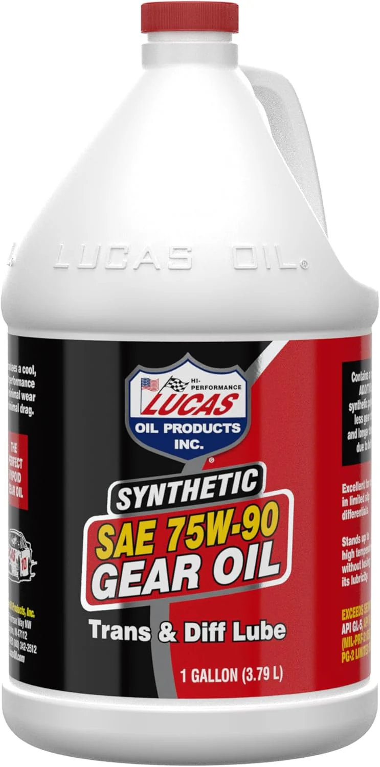 Lucas Oil 10048 Synthetic SAE 75W-90 Gear Oil - 1 Gallon - Image 2