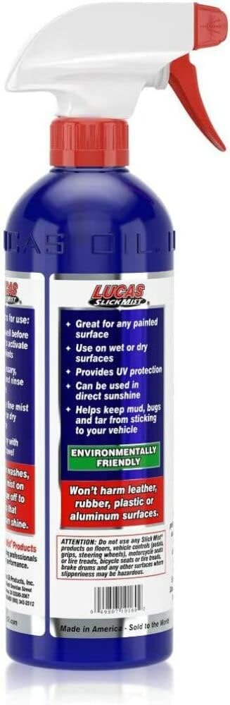 Lucas Oil 10160 Slick Mist Speed Wax - 24 Ounce (Pack of 6) 24 Fl Oz (Pack of 6) - Image 3