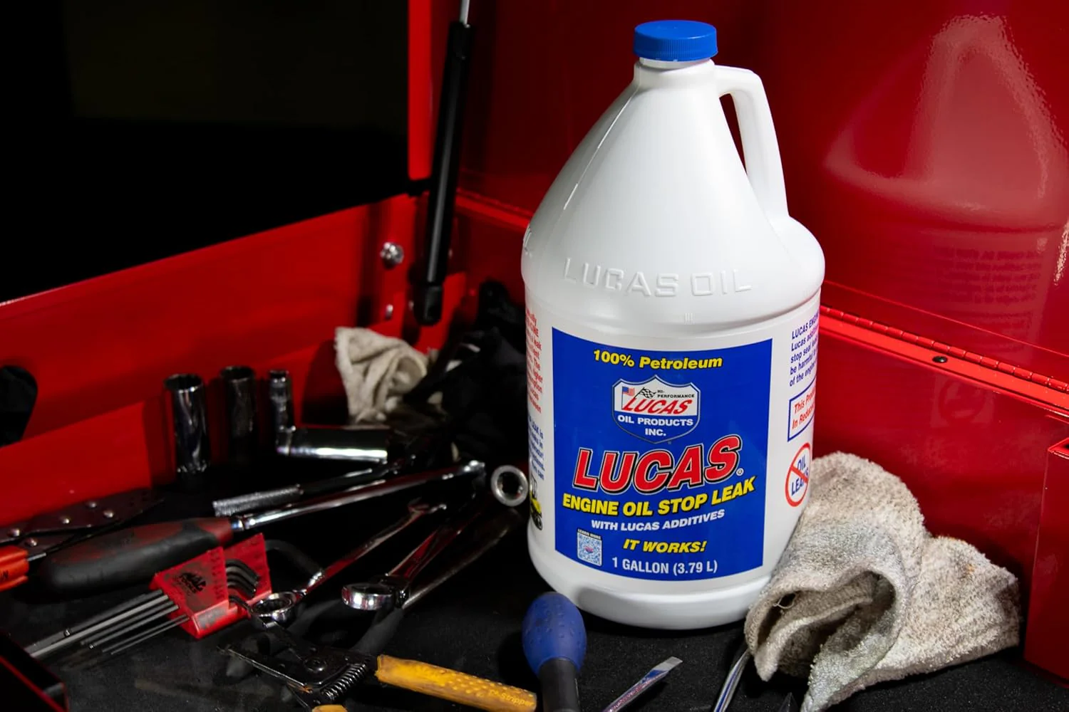 Lucas Oil 10279 Engine Oil Stop Leak - 1 Gallon - Image 5