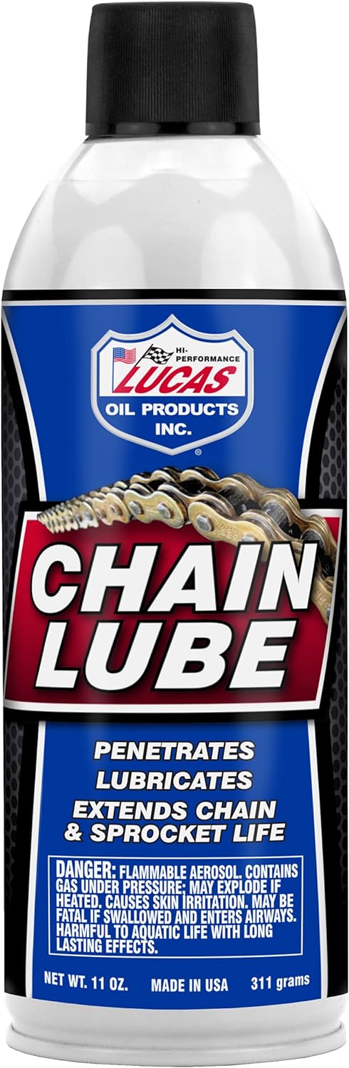 Lucas Oil 10393 Chain Lube Aerosol - 11 Ounce - Image 2
