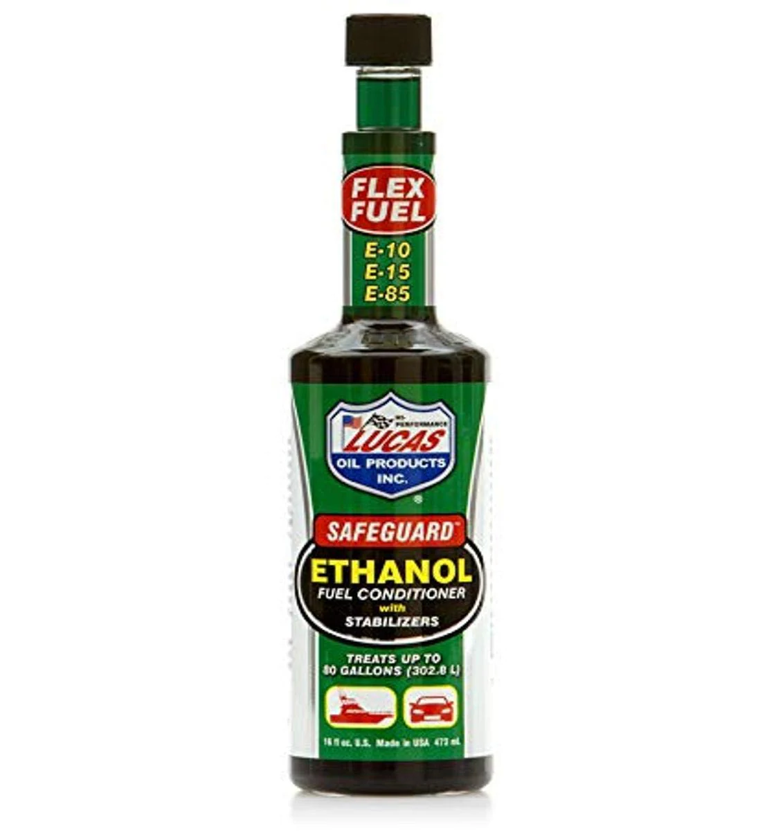 Lucas Oil 10576 Safeguard Ethanol Fuel Conditioner with Stabilizers - 16 Ounce