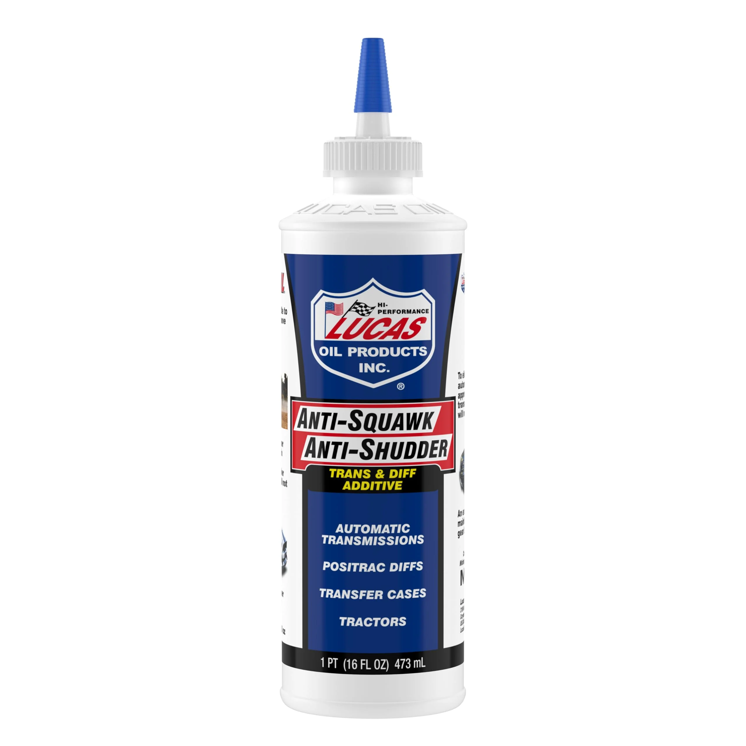 Lucas Oil 10599 Anti-Squawk/Anti-Shudder Additive, 16 Ounce