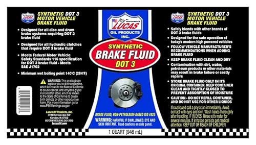 Lucas Oil 10826 Brake Fluid - 1 Quart - Image 2
