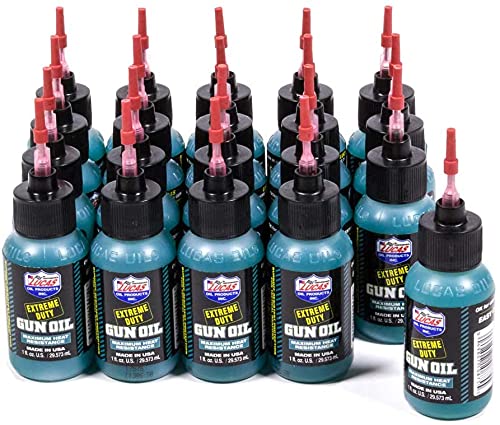 Lucas Oil 10875 Extreme Duty Gun Oil, 1 Ounce (Pack of 20)