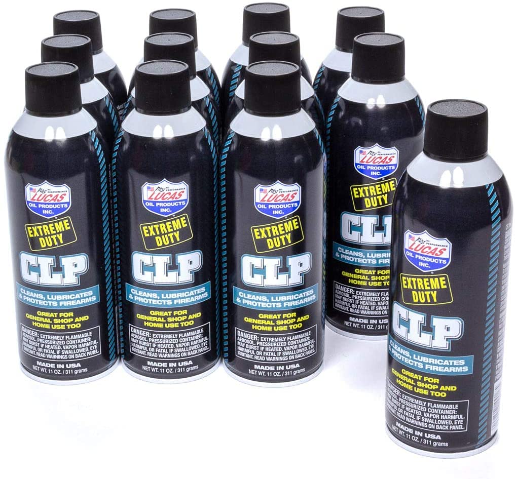 Lucas Oil (10916) Extreme Duty CLP Aerosol Case, 11oz. (Pack of 12)