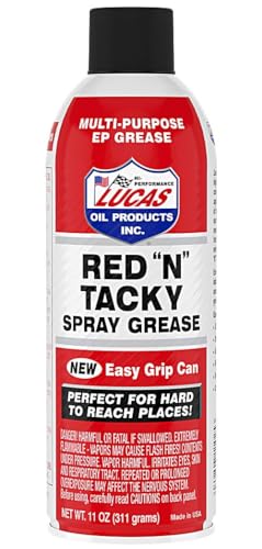 Lucas Oil 11025 Red "N" Tacky Easy Grip Aerosol Spray - 11 Ounce - Image 4