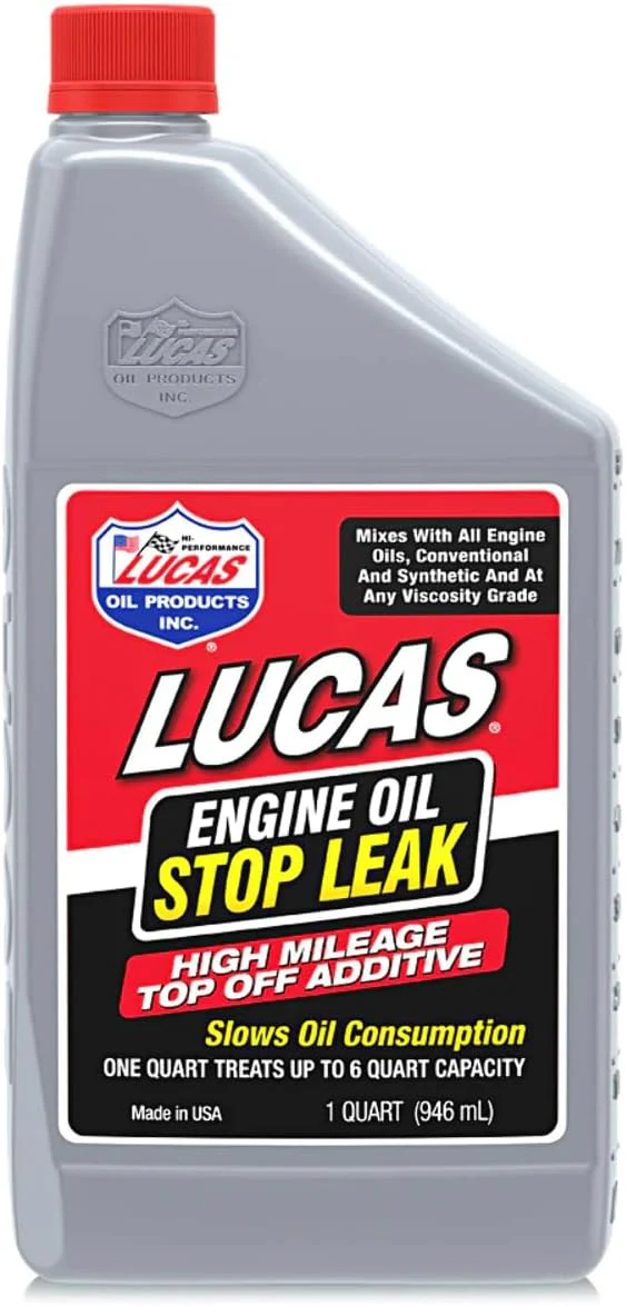 Lucas Oil Engine Oil Stop Leak Top Off Additive/12x1/Quart - Image 2