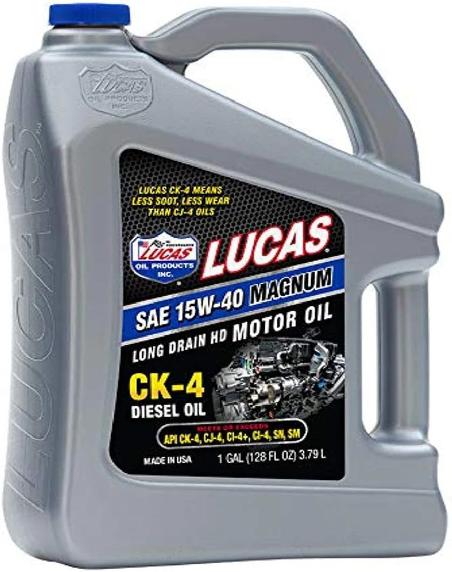 Lucas Oil SAE 15W-40 MAGNUM CK-4 DIESEL OIL,1 GAL (10287) - Image 2