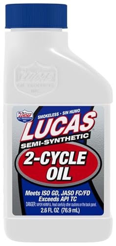 Lucas Oil Semi-Synthetic 2-Cycle Oil 2.6 Fluidounces