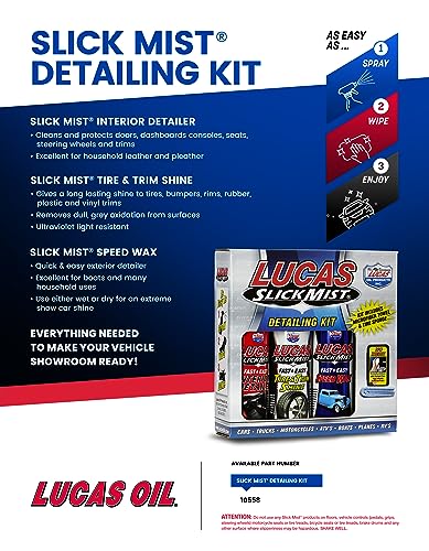 Lucas Oil Stens 051-804 Slick Mist Detail Kit Compatible with/Replacement 10558 Mowers - Image 9