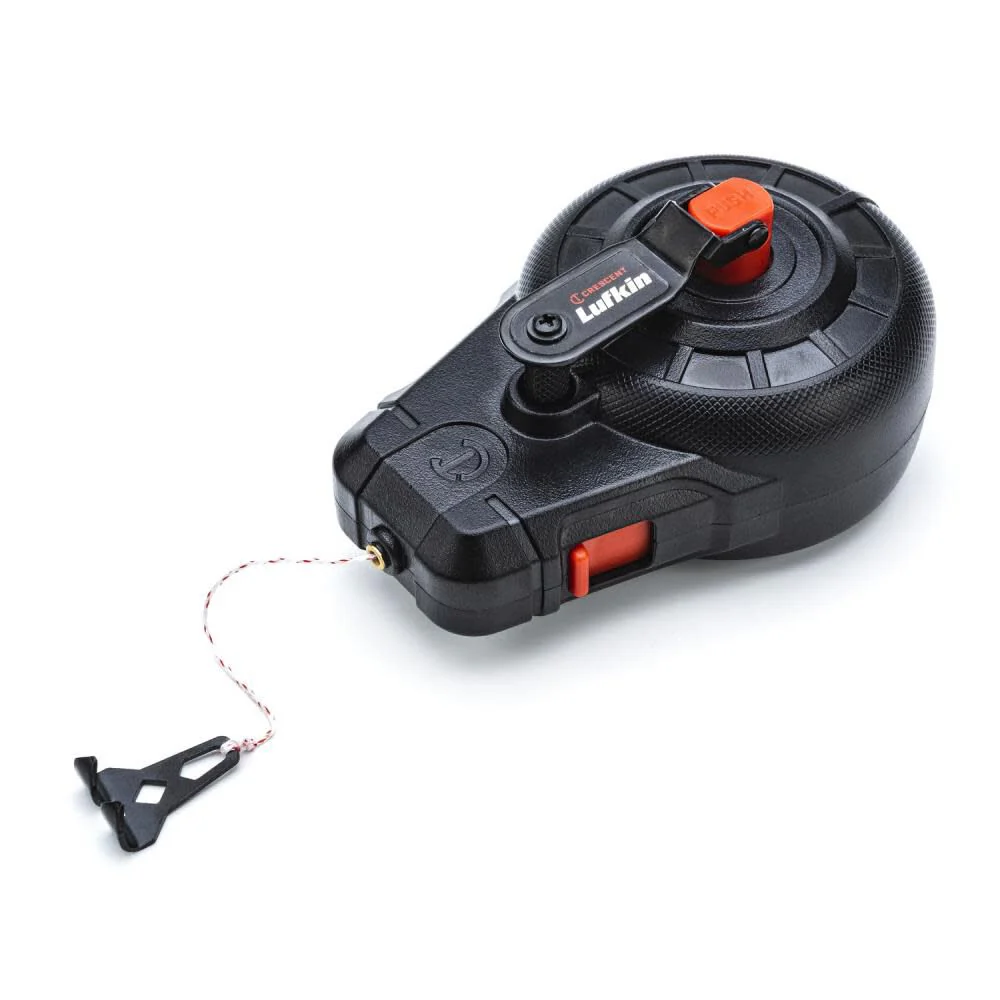 Crescent Lufkin 100' Chalk Reel with Red Chalk - Image 5
