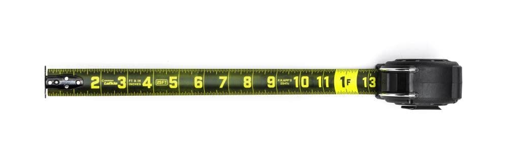 Crescent Lufkin 1-3/16" x 35' Shockforce Nite Eye G1 Dual Sided Tape Measure - Image 6