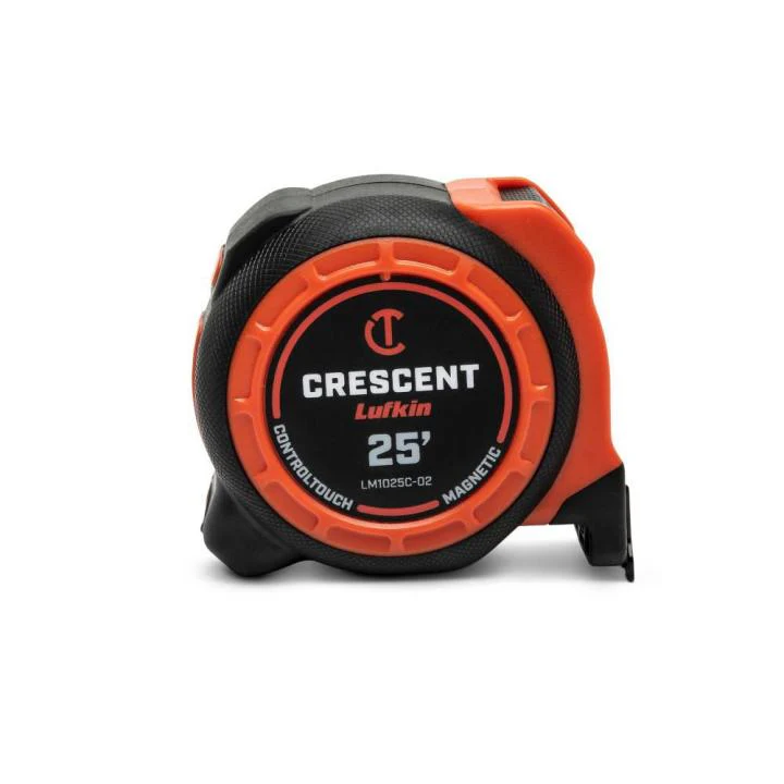 Crescent Lufkin LM1025C-02 1-3/16" x 25' Magnetic CONTROLTOUCH Tape Measure - Image 2