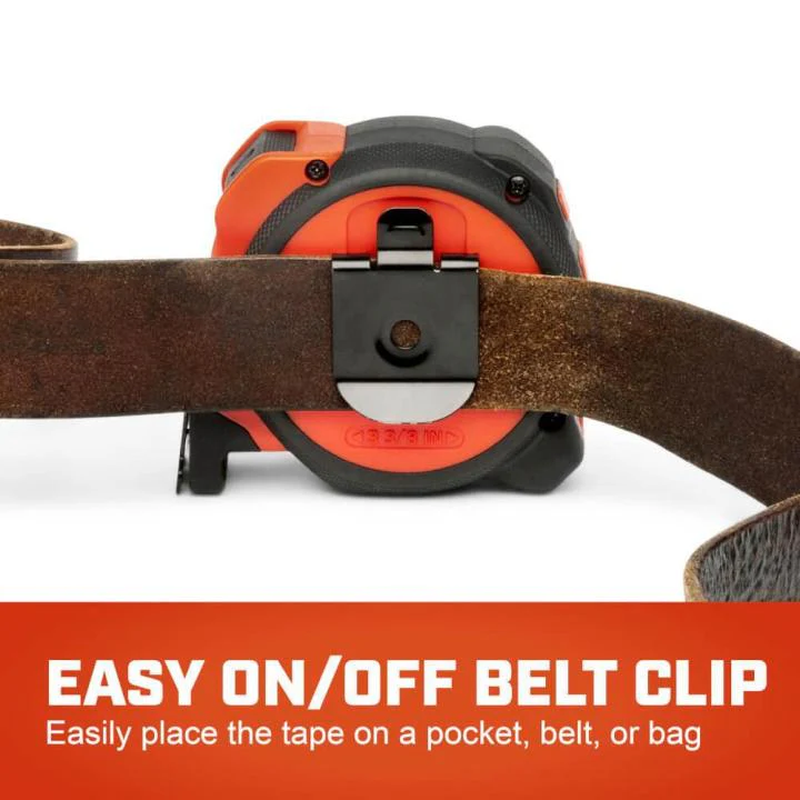 Crescent Lufkin LM1025C-02 1-3/16" x 25' Magnetic CONTROLTOUCH Tape Measure - Image 5
