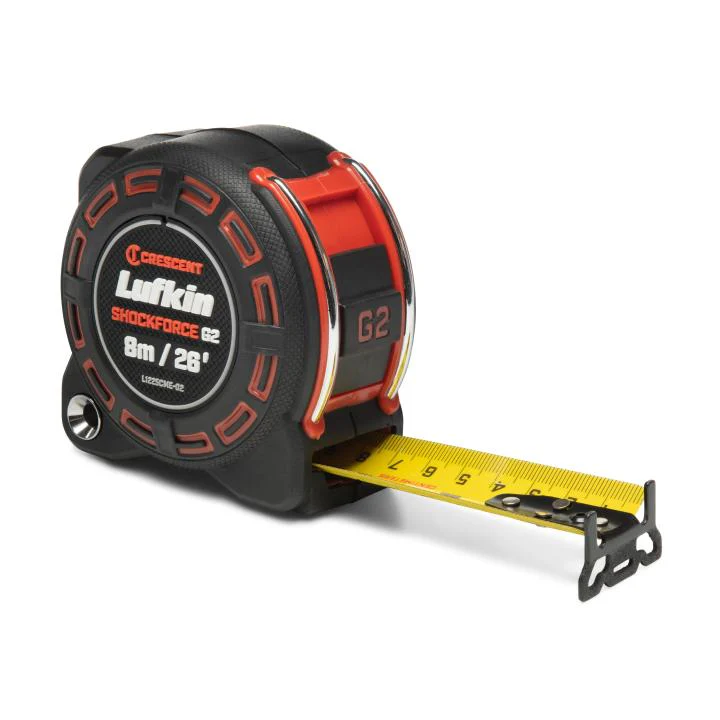 Crescent Lufkin Shockforce G2 Tape Measure 1-1/4" x 8m/26' - Image 4
