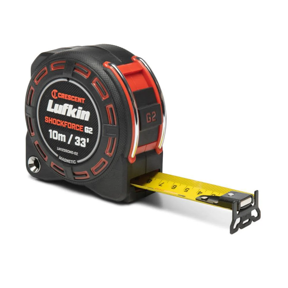 Crescent Lufkin Shockforce G2 33-ft Magnetic Tape Measure - Image 6