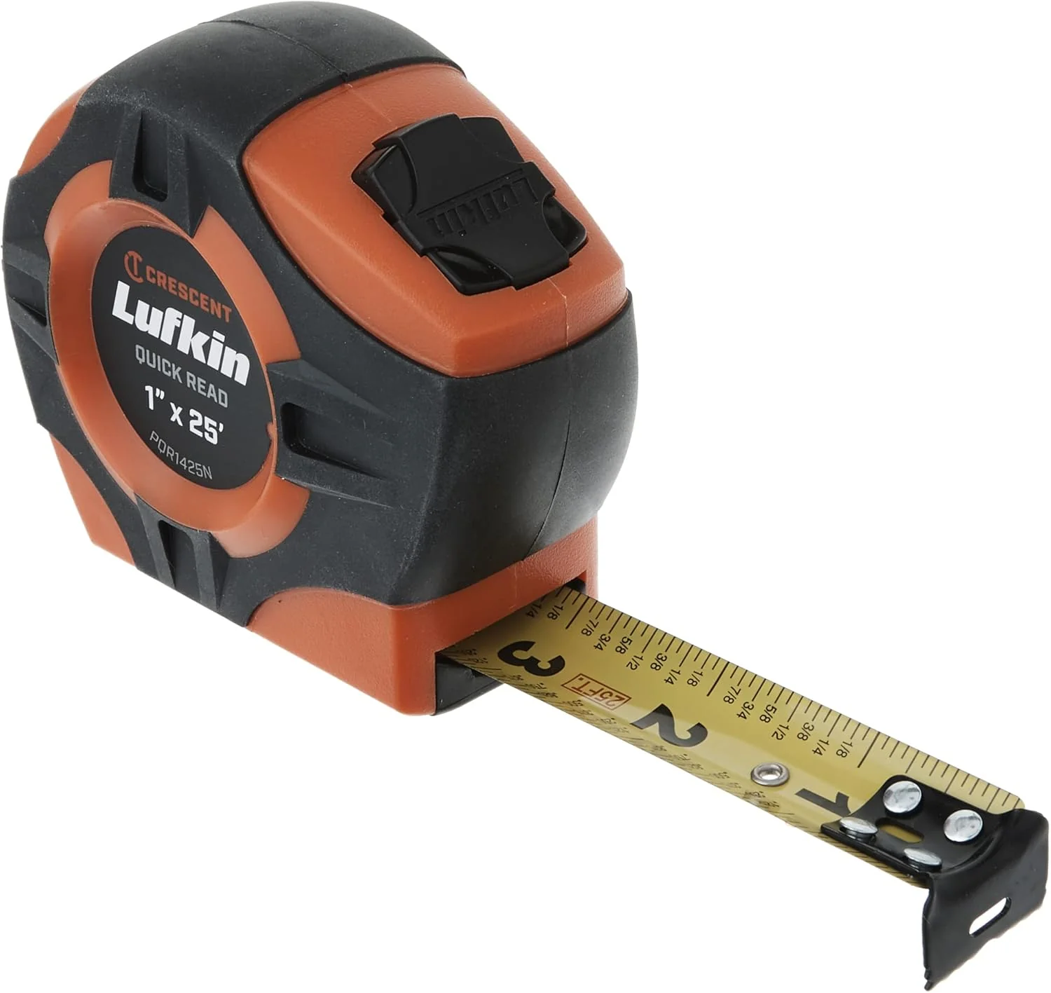 Lufkin TAPE, 1"X25', QUICKREAD, HI-VIZ ORANGE PQR1425N Measuring & Layout Tapes 25 Foot Quickread - Image 2