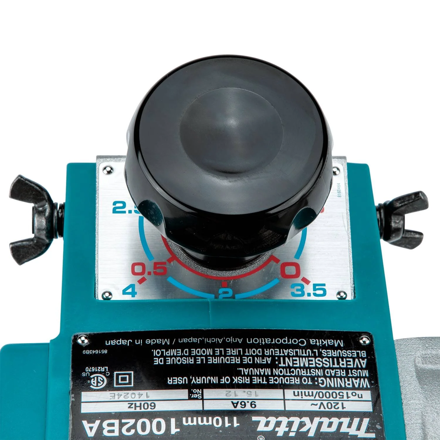 Makita 1002BA - 4-3/8" Curved Base Planer, 9.6 AMP - Image 4