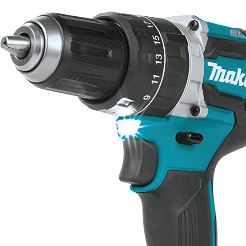 Makita 18V LXT Lithium‑Ion Compact Brushless Cordless 1/2" Hammer Driver‑Drill - Image 5