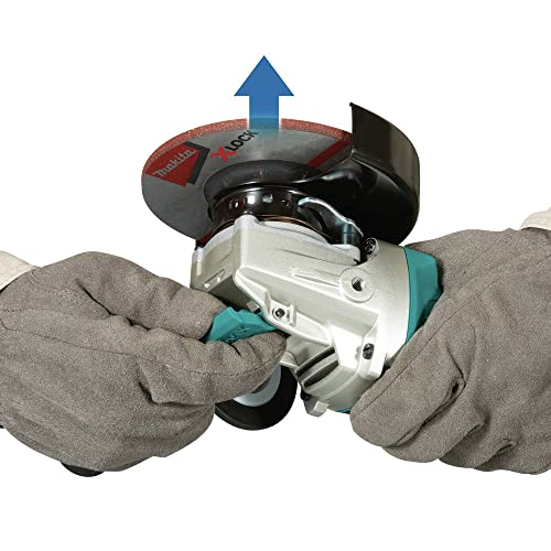 Makita XAG25Z 18V LXT 4-1/2 / 5 In. X-Lock Angle Grinder with AFT (Bare Tool) - Image 4