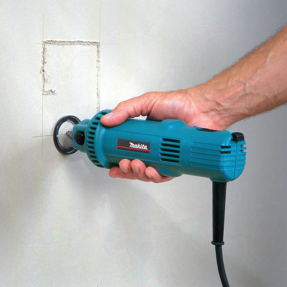 Makita 3706K - Drywall Cut-Out Tool Kit, bits, circular guide, dust nozzle, case - Image 2