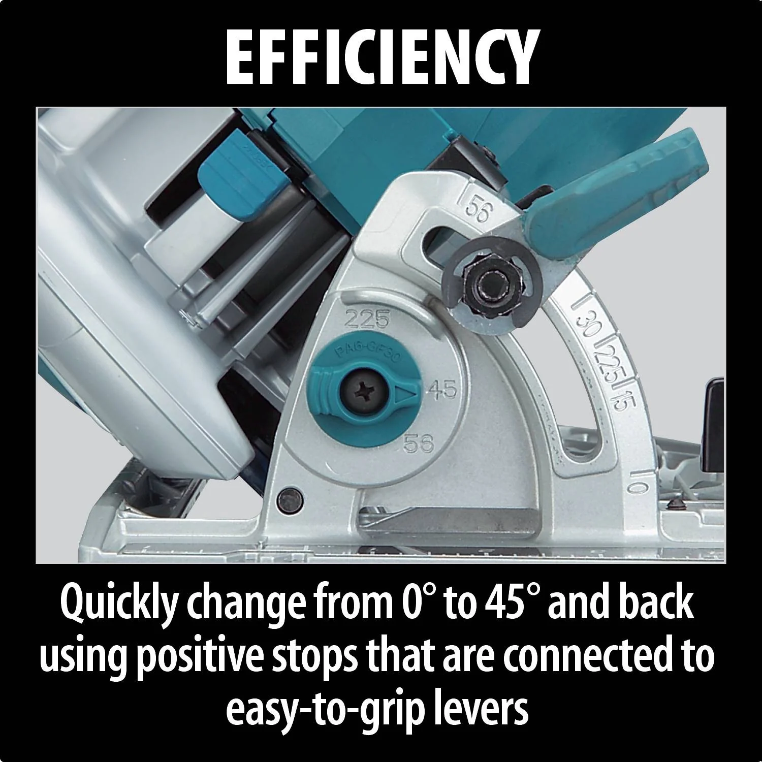 Makita 5008MGA - 8-1/4" Magnesium Circular Saw, 15 AMP, L.E.D. Light, electric brake - Image 2