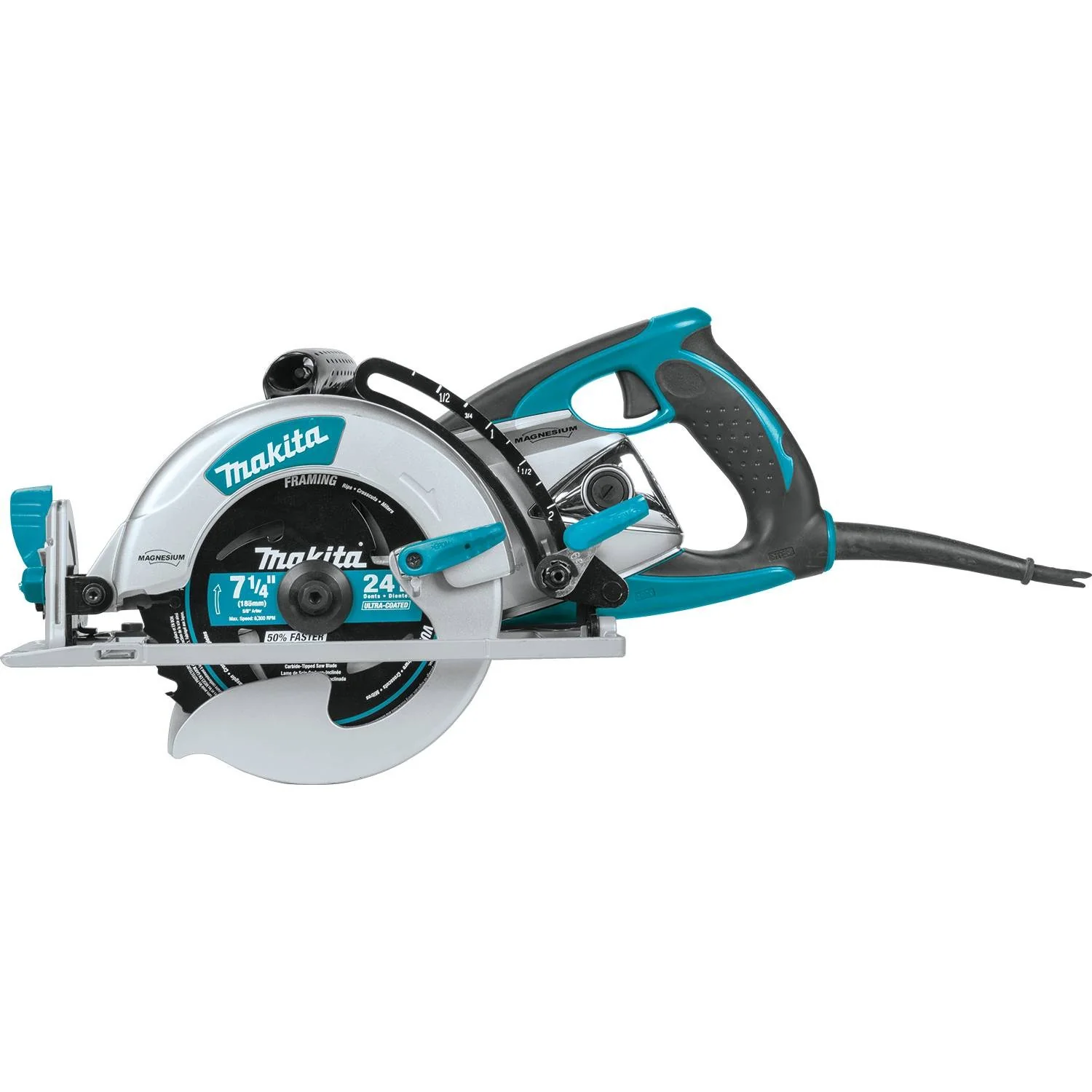 Makita 5377MG - 7-1/4" Magnesium Hypoid Saw, 15 AMP - Image 3