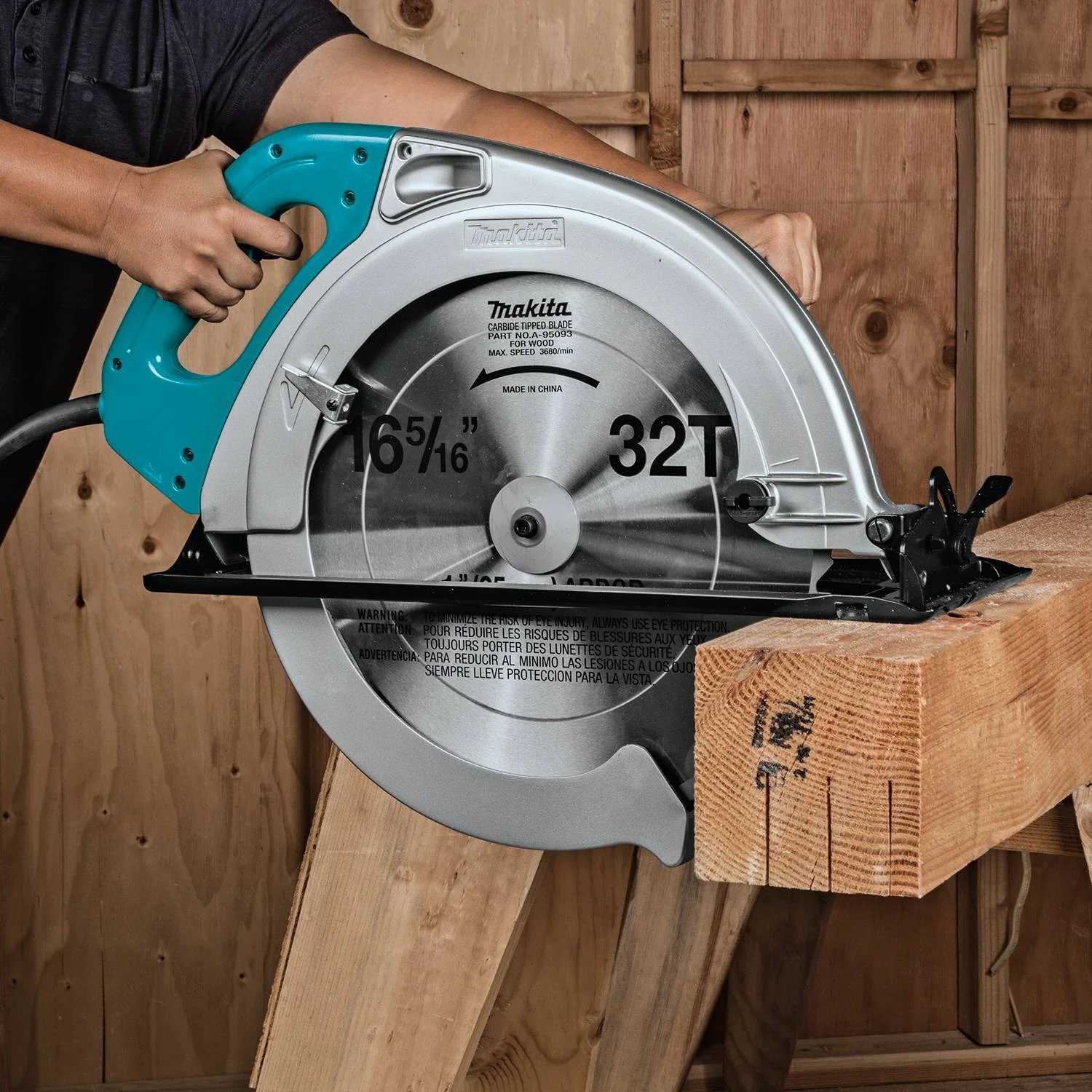 Makita (5402NA) 16-5/16" Circular Saw, 15 AMP, electric brake - Image 4