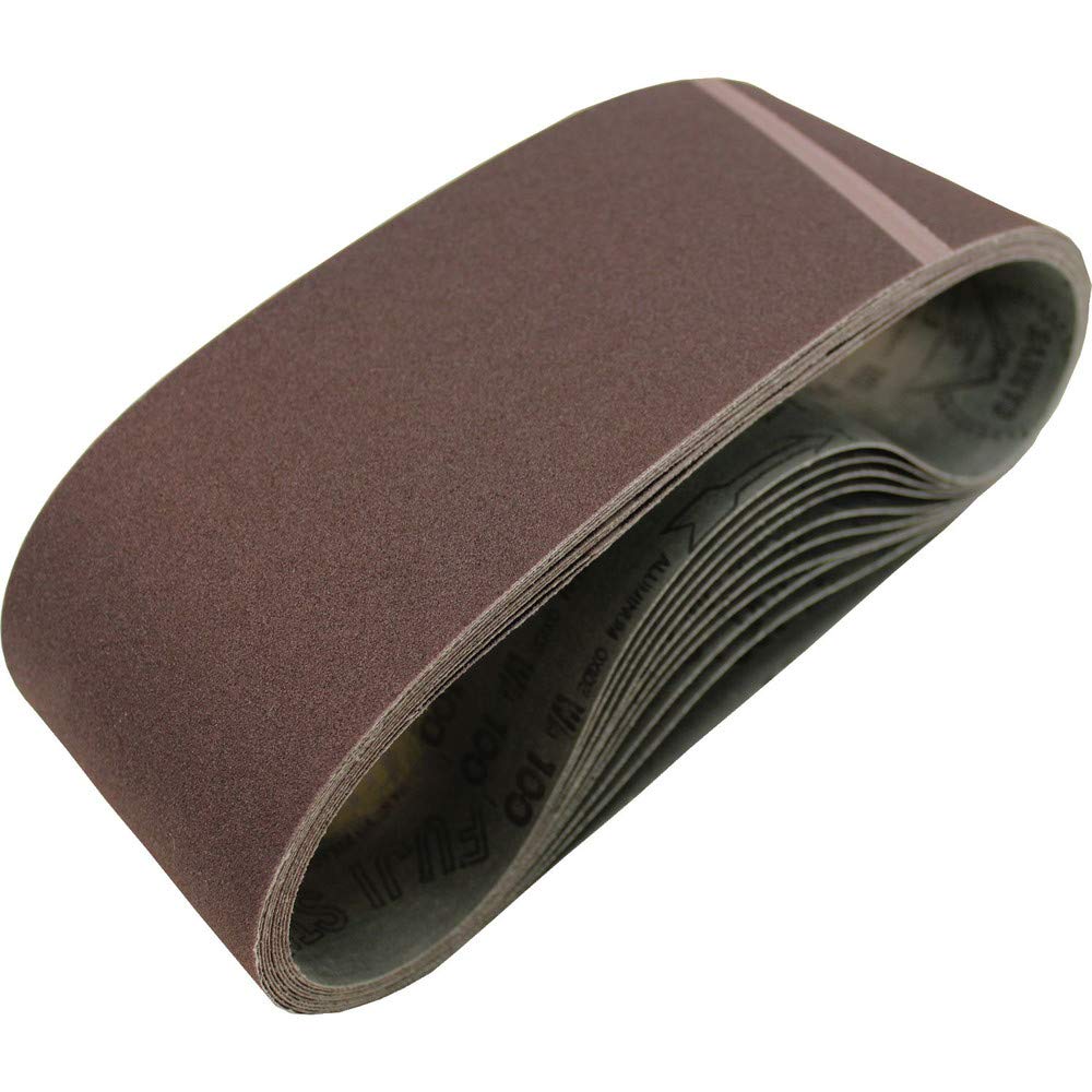 Makita 742325-3 4-Inch x 24-Inch Abrasive Sanding Belt, 150 Grit (10/Pk)
