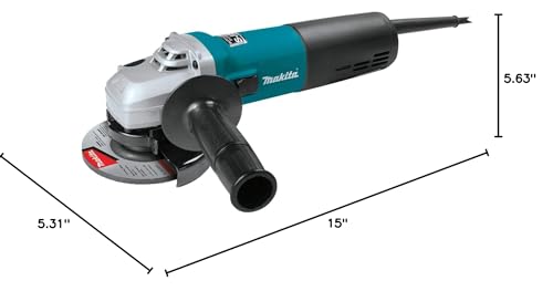 Makita 9565CV 5" SJS High-Power Angle Grinder - Image 9