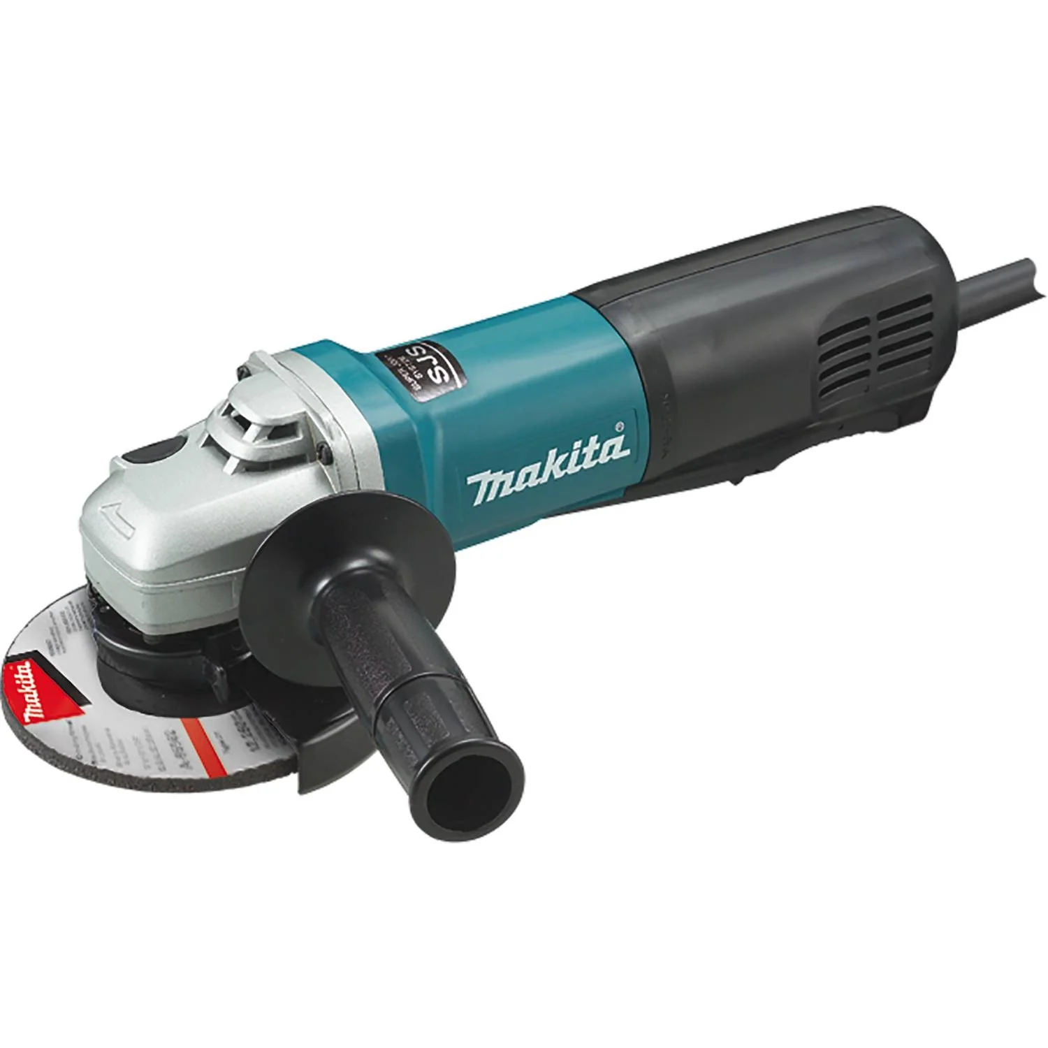 Makita 9565PC - 5" SJS Paddle Switch Angle Grinder, 13 AMP, 10,500 RPM, 5/8"-11, lock-off, no lock-on