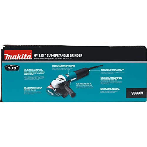 Makita 9566CV 6 in. SJS High-Power Cut-Off/Angle Grinder - Image 8